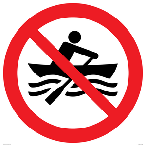 Prohibition: No manually powered craft